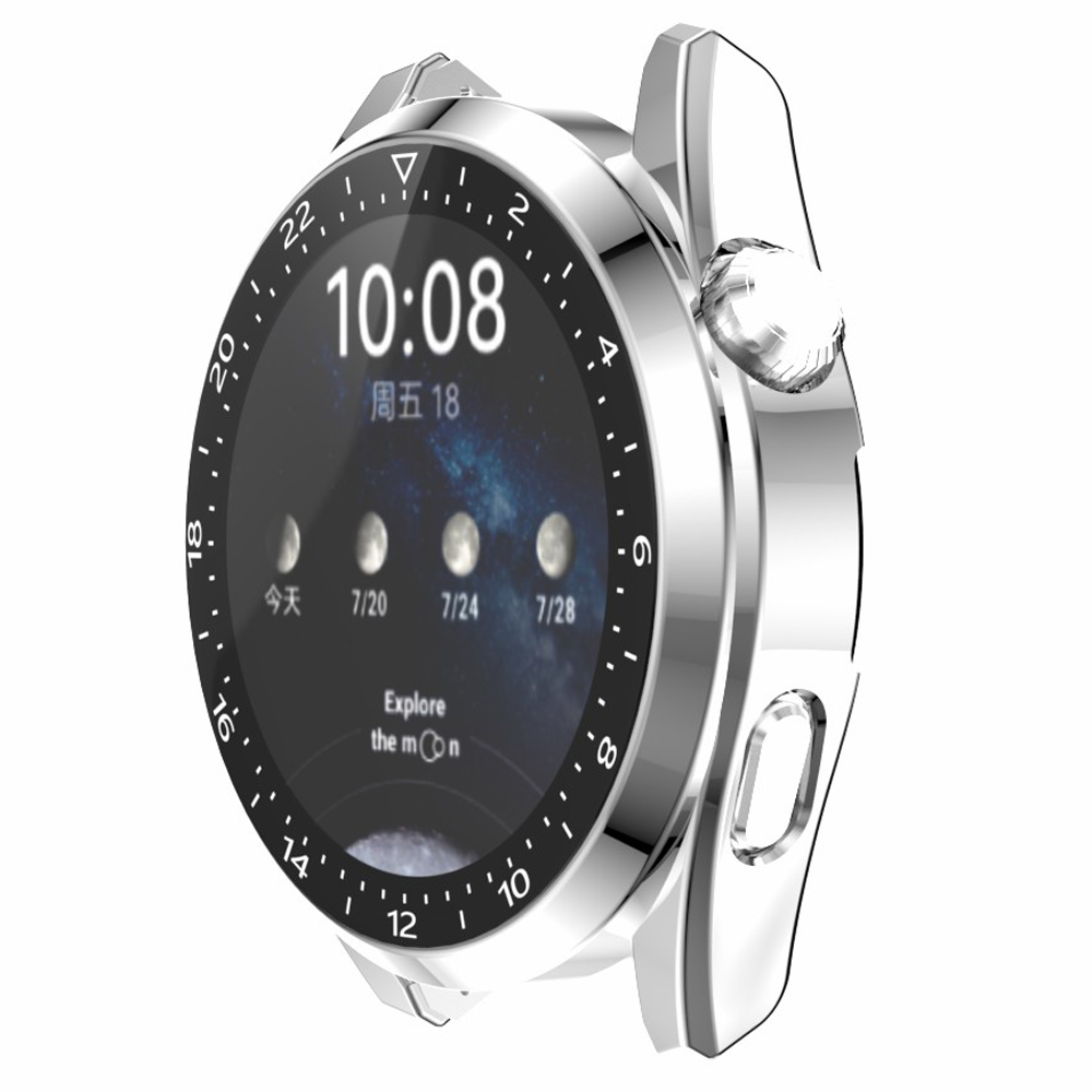 Для Huawei Watch 3 Pro Elecloplating PC Case + Redued Glass Screater Protector, Устойчивый к Смарт -часовой Крышке с Циферблатой - Серебряный, Other Smartwatch Models
Для Huawei Watch 3 Pro Elecloplating PC Case + Redued Glass Screater Protector, Устойчивый к Смарт -часовой Крышке с Циферблатой - Серебряный, Other Smartwatch Models