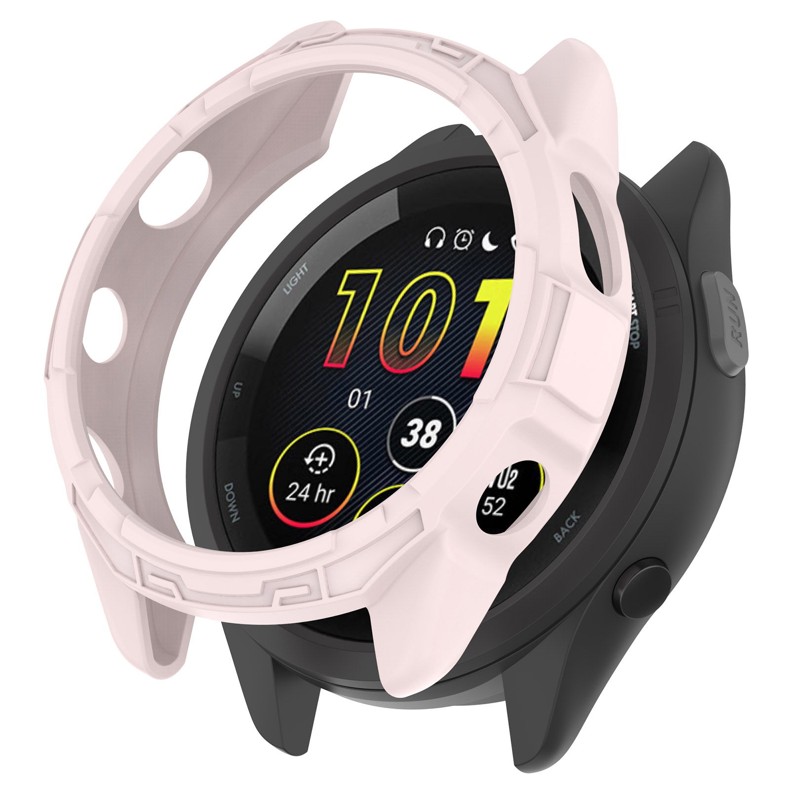 Für Garmin Forerunner 265S Anti-kollision Soft TPU Watch Case Anti-drop-schutzrahmen - Hell-pink, Garmin Forerunner 265S
Für Garmin Forerunner 265S Anti-kollision Soft TPU Watch Case Anti-drop-schutzrahmen - Hell-pink, Garmin Forerunner 265S