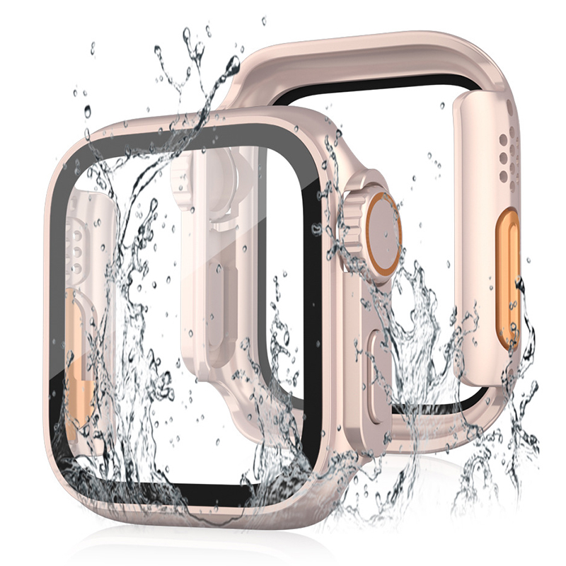 für die apple watch series 6 / 5 / 4 / se / se (2022) 40 mm wasserdichtes drop-of-pc-uhrgehäuse mit temperiertem glasschilddarsteller - roségold, Apple Watch SE (2022) 40mm
für die apple watch series 6 / 5 / 4 / se / se (2022) 40 mm wasserdichtes drop-of-pc-uhrgehäuse mit temperiertem glasschilddarsteller - roségold, Apple Watch SE (2022) 40mm