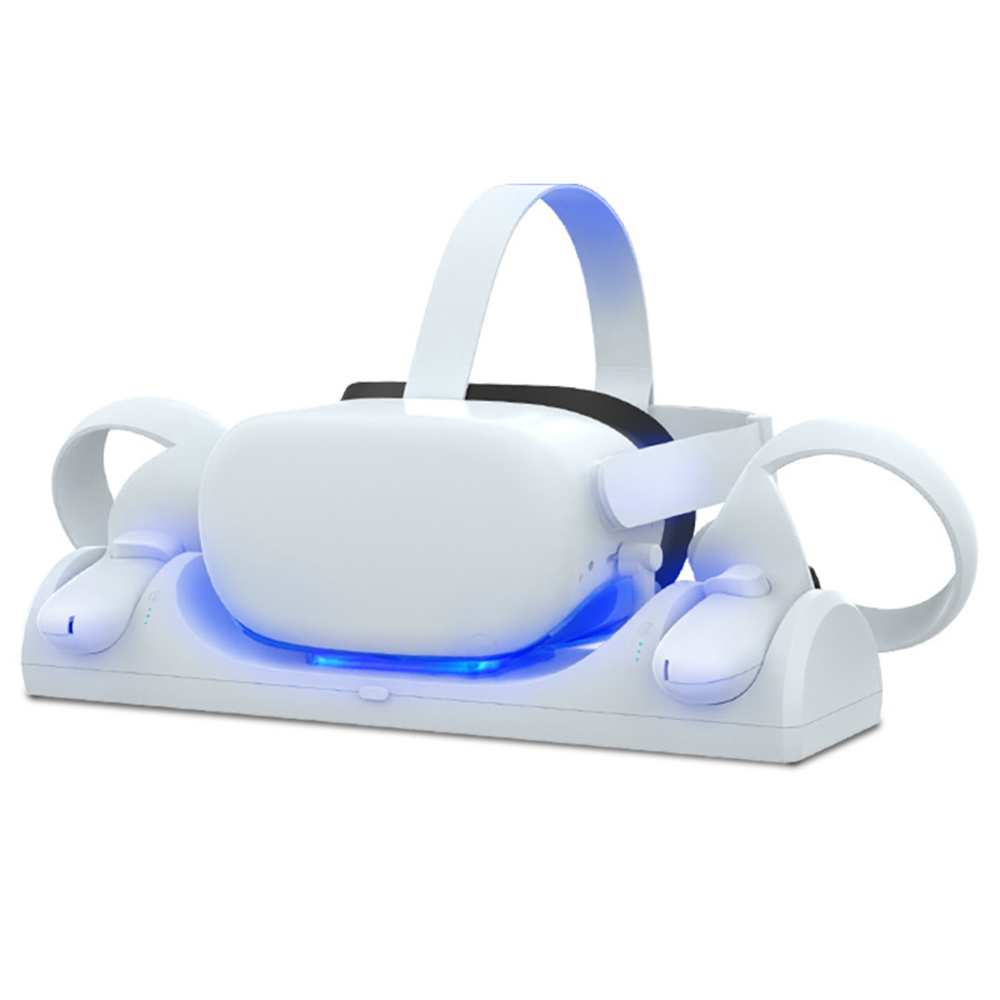 Aolion Q006 Multifunktionales Ladedock Für Oculus Quest 2 VR Headset Ladeständer Mit Farbenfrohen Licht - UK -plug
Aolion Q006 Multifunktionales Ladedock Für Oculus Quest 2 VR Headset Ladeständer Mit Farbenfrohen Licht - UK -plug
