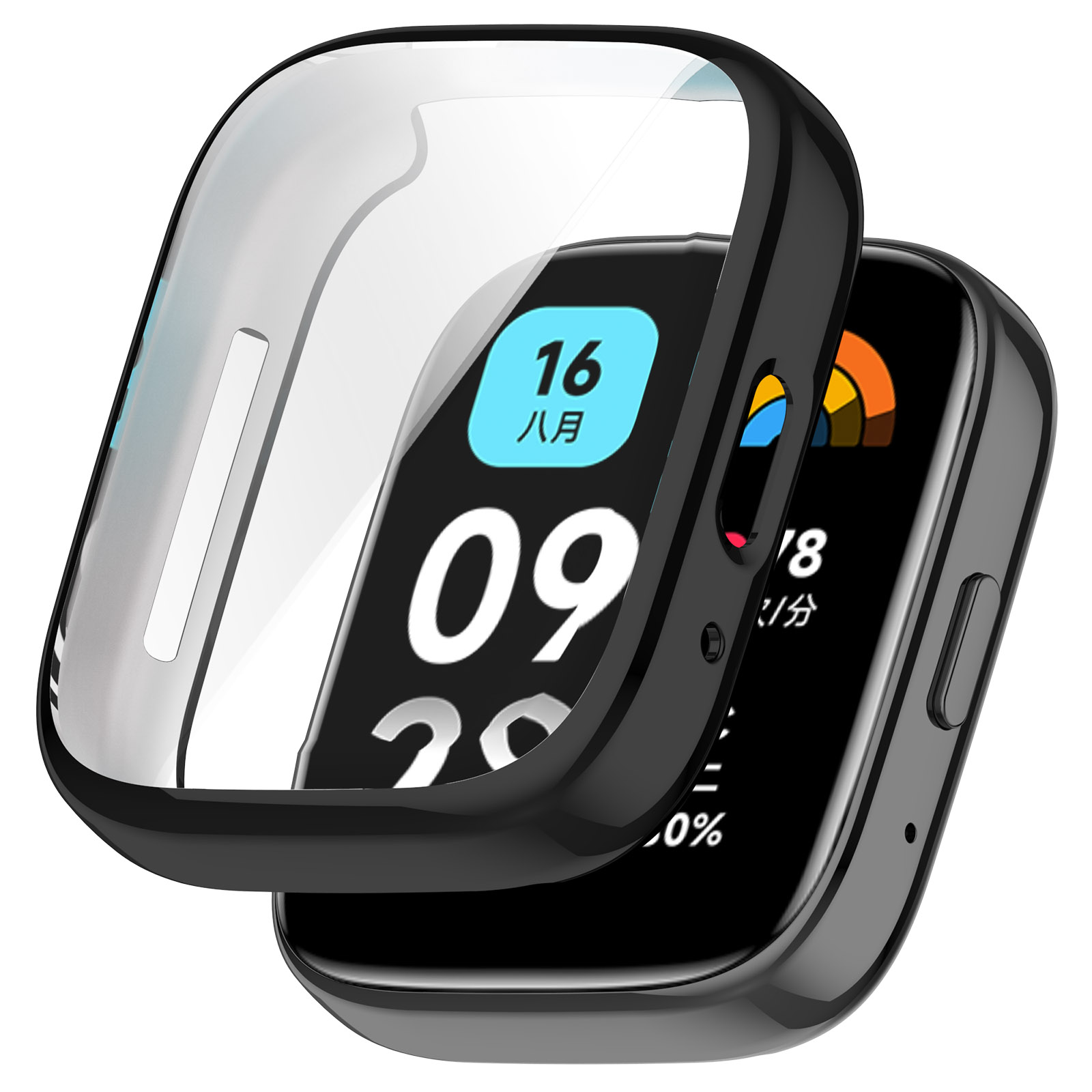 Für Xiaomi Redmi Watch 3 Lite Electroplated TPU Watch Case Scratch Proof Vollabdeckung Abdeckung - Schwarz, Xiaomi Redmi Watch 3 Lite
Für Xiaomi Redmi Watch 3 Lite Electroplated TPU Watch Case Scratch Proof Vollabdeckung Abdeckung - Schwarz, Xiaomi Redmi Watch 3 Lite