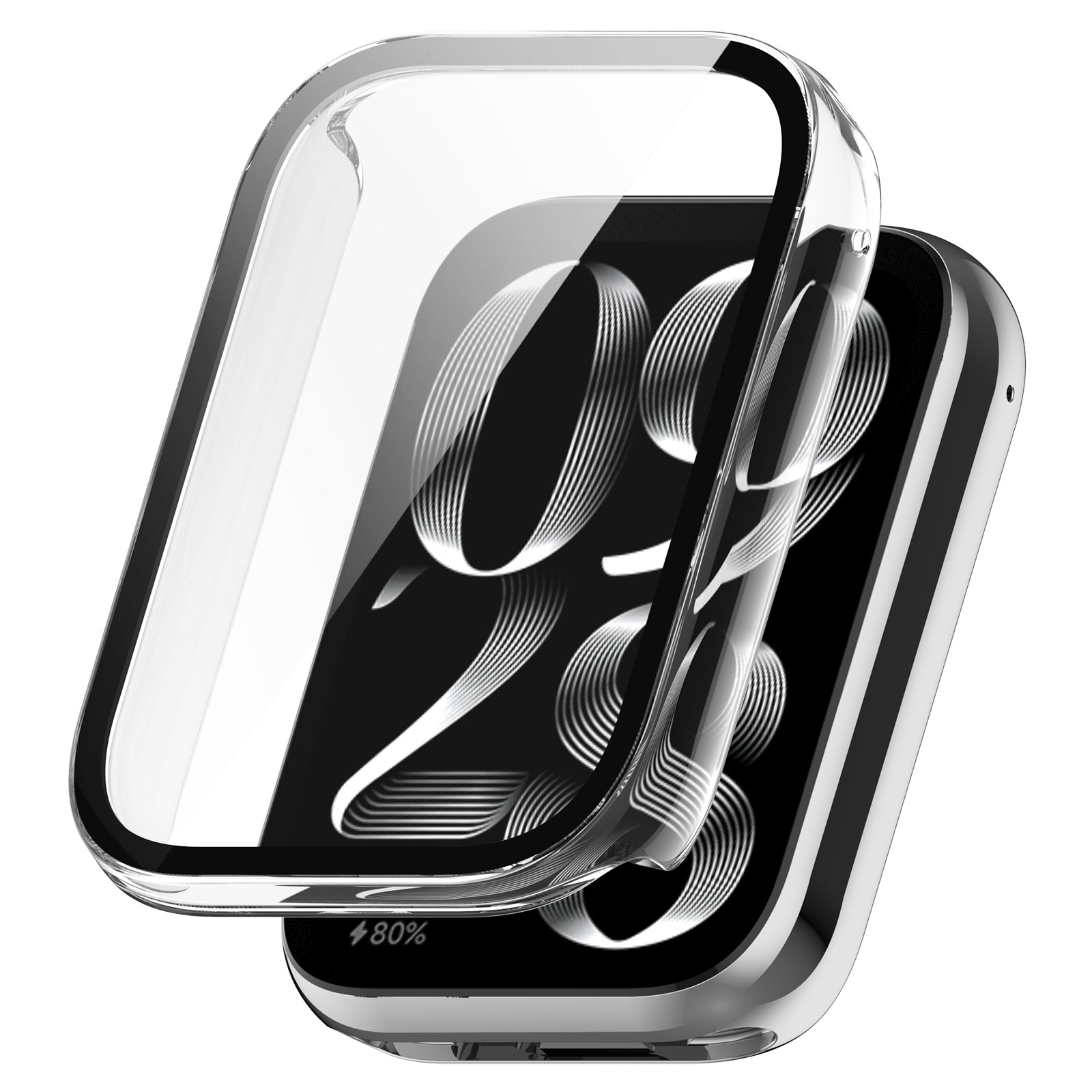 Watch Case Für Xiaomi Smart Band 8 Pro, Hard PC Frame Watch Cover Mit Temperamentvollem Glasschirmschutzschutz - Transparent, Xiaomi Smart Band 8 Pro
Watch Case Für Xiaomi Smart Band 8 Pro, Hard PC Frame Watch Cover Mit Temperamentvollem Glasschirmschutzschutz - Transparent, Xiaomi Smart Band 8 Pro
