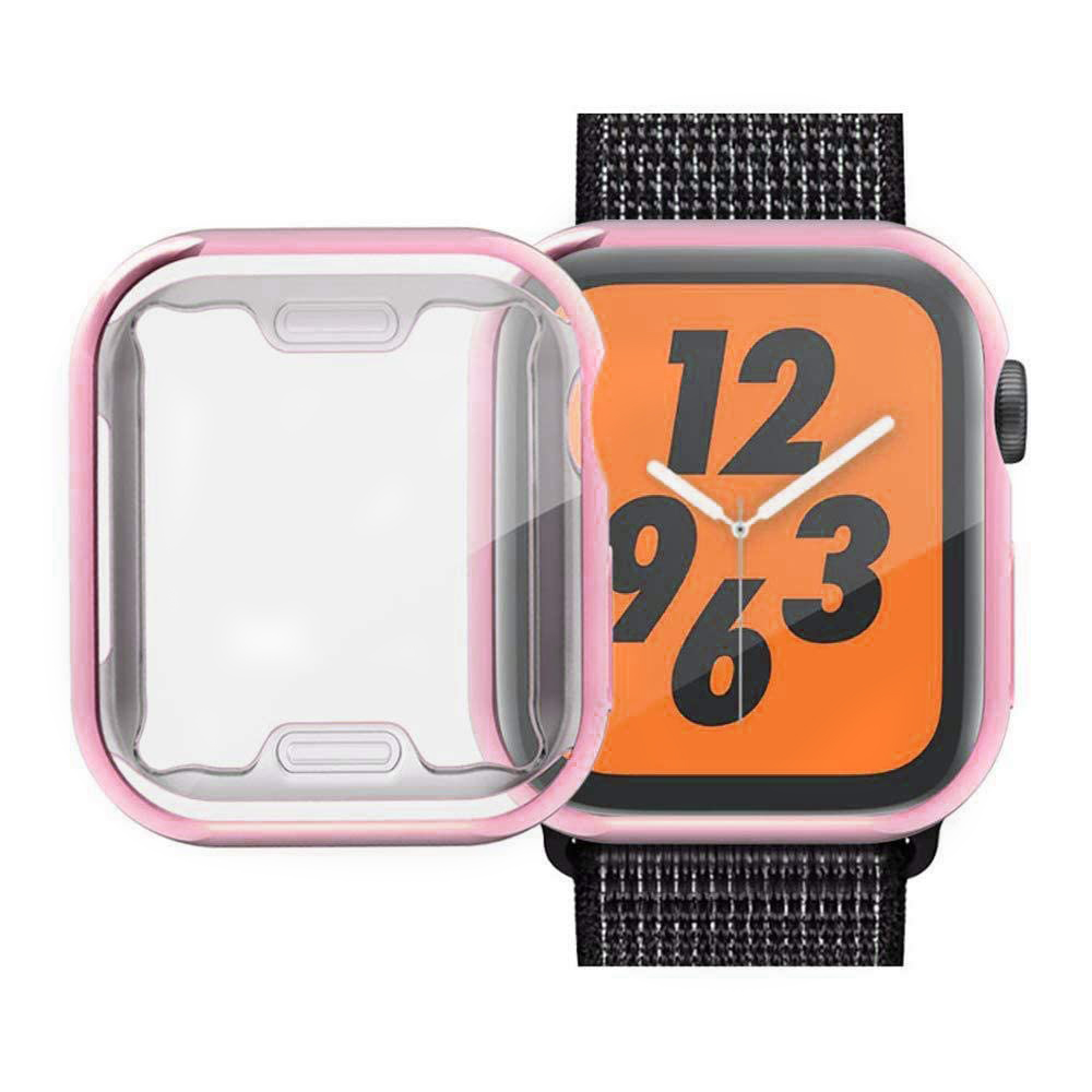 All-Inclusive Electroplated TPU Case Touch Sensitive Screen Protector Cover for Apple Watch Series 7 45mm - Pink, Apple Watch Series 7 45mm
All-Inclusive Electroplated TPU Case Touch Sensitive Screen Protector Cover for Apple Watch Series 7 45mm - Pink, Apple Watch Series 7 45mm