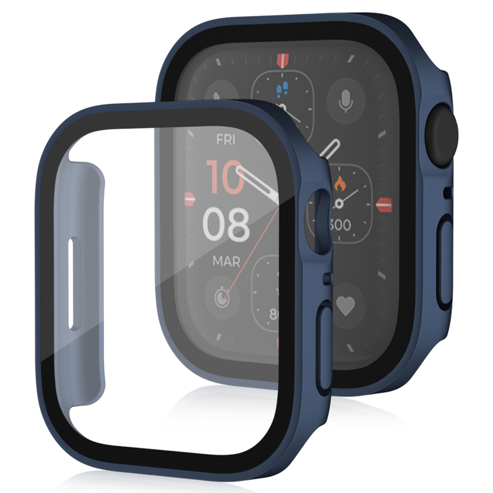 For Apple Watch Series 7 45mm Waterproof Matte PC Watch Frame Tempered Glass Screen Protective Film One-piece Watch Case - Blue, Apple Watch Series 7 45mm
For Apple Watch Series 7 45mm Waterproof Matte PC Watch Frame Tempered Glass Screen Protective Film One-piece Watch Case - Blue, Apple Watch Series 7 45mm