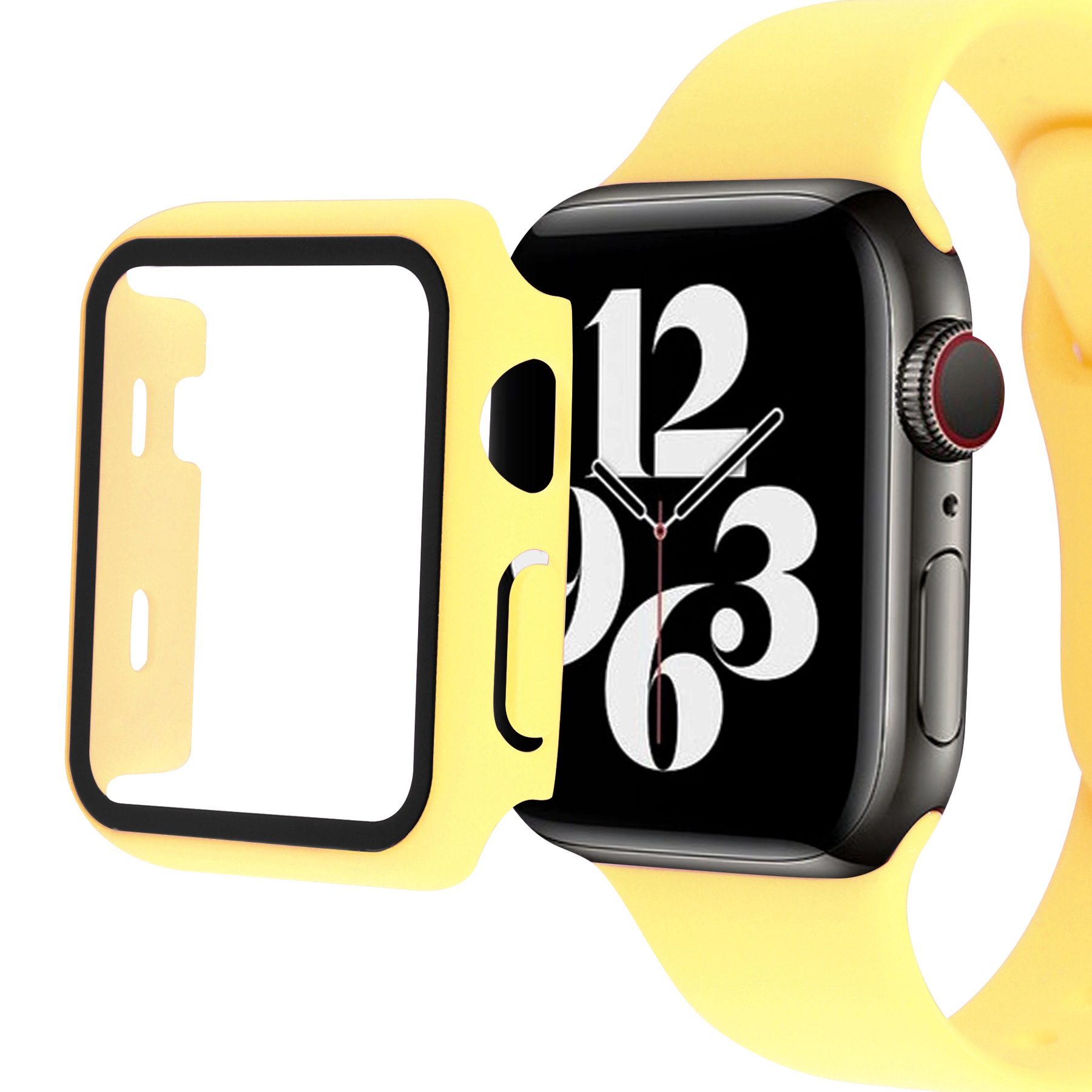 Для Apple Watch Series 8 41 -мм Корпуса с Жестким пк с Защитой от Запасной Стеклян - Желтый, Apple Watch Series 8 41mm
Для Apple Watch Series 8 41 -мм Корпуса с Жестким пк с Защитой от Запасной Стеклян - Желтый, Apple Watch Series 8 41mm