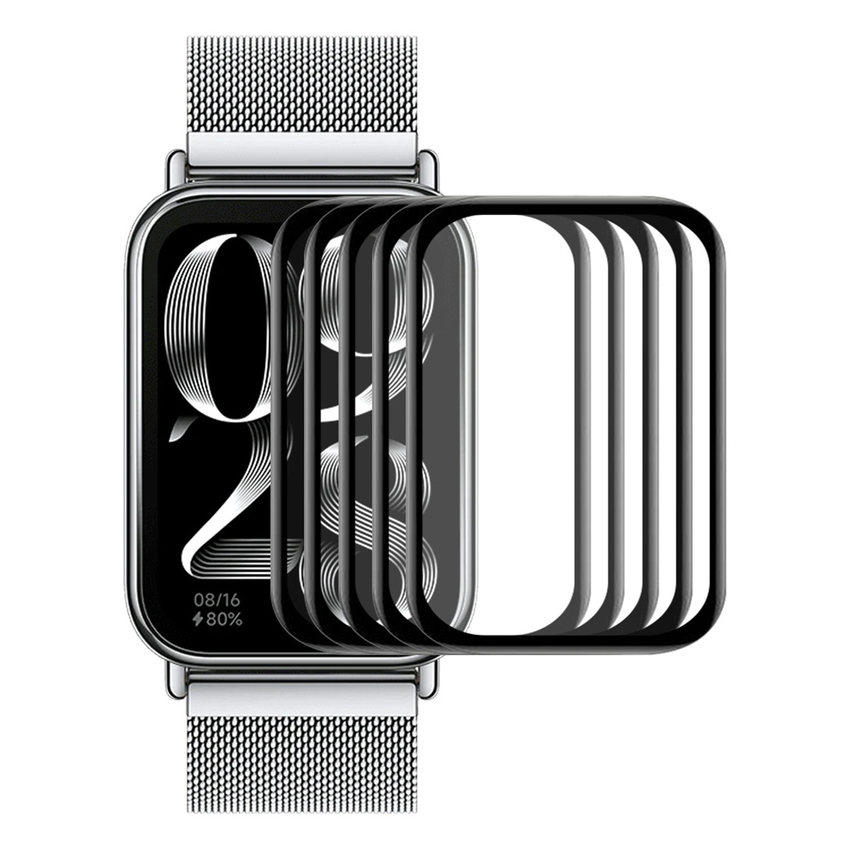 Enkay Hut Prince 5pcs -bildschirmschutz Für Xiaomi Smart Band 8 Pro, Soft PC Edge+PMMA Full Cover 3D Gebogen, Xiaomi Smart Band 8 Pro
Enkay Hut Prince 5pcs -bildschirmschutz Für Xiaomi Smart Band 8 Pro, Soft PC Edge+PMMA Full Cover 3D Gebogen, Xiaomi Smart Band 8 Pro