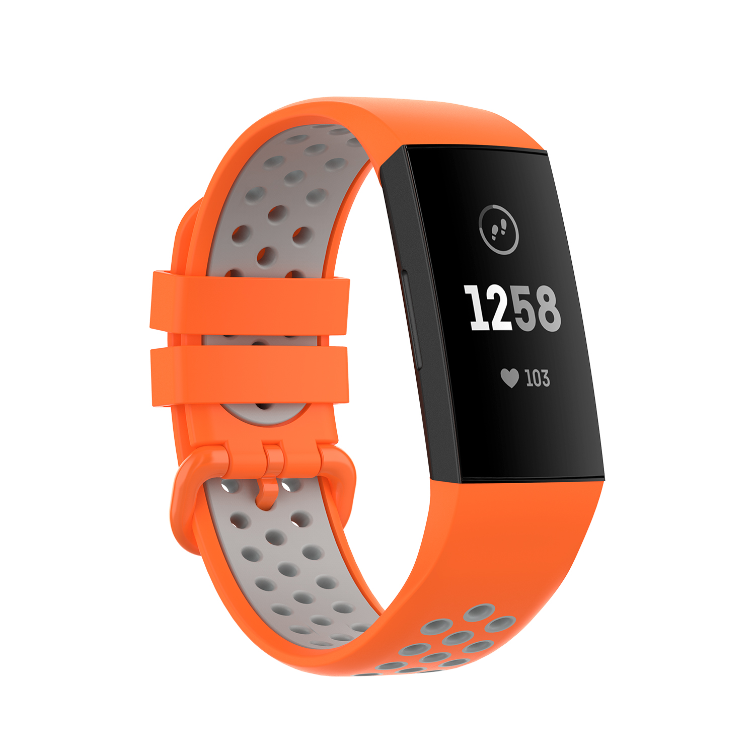 Bi-Color Soft Silicone Band Для Fitbit Charge 4/4 SE / 3/3 SE SE - Оранжевый / Серый, Fitbit Charge 4
Bi-Color Soft Silicone Band Для Fitbit Charge 4/4 SE / 3/3 SE SE - Оранжевый / Серый, Fitbit Charge 4