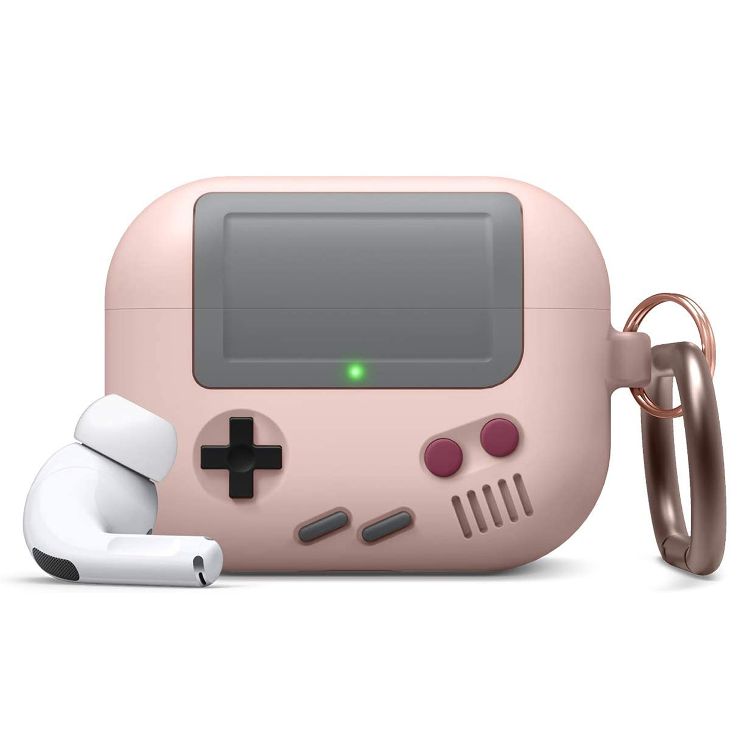 Game Console Design Wireless Bluetooth Earphone Silicone Case Cover with Buckle for AirPods Pro - Pink, AirPods Pro
Game Console Design Wireless Bluetooth Earphone Silicone Case Cover with Buckle for AirPods Pro - Pink, AirPods Pro
