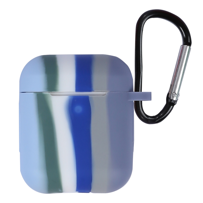 Rainbow Bluetooth Earphones Soft TPU Protective Cover Shell with Hook for Apple AirPods with Charging Case (2016)/(2019) / AirPods with Wireless Charging Case (2019) - Light Cyan/Grey, Apple AirPods with Charging Case (2016)
Rainbow Bluetooth Earphones Soft TPU Protective Cover Shell with Hook for Apple AirPods with Charging Case (2016)/(2019) / AirPods with Wireless Charging Case (2019) - Light Cyan/Grey, Apple AirPods with Charging Case (2016)
