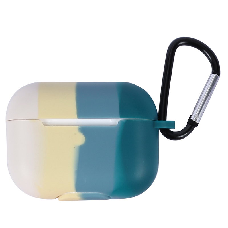 Rainbow Full Protective TPU Skin Cove Case with Hook for Apple AirPods Pro - Grey/Light Green, AirPods Pro
Rainbow Full Protective TPU Skin Cove Case with Hook for Apple AirPods Pro - Grey/Light Green, AirPods Pro