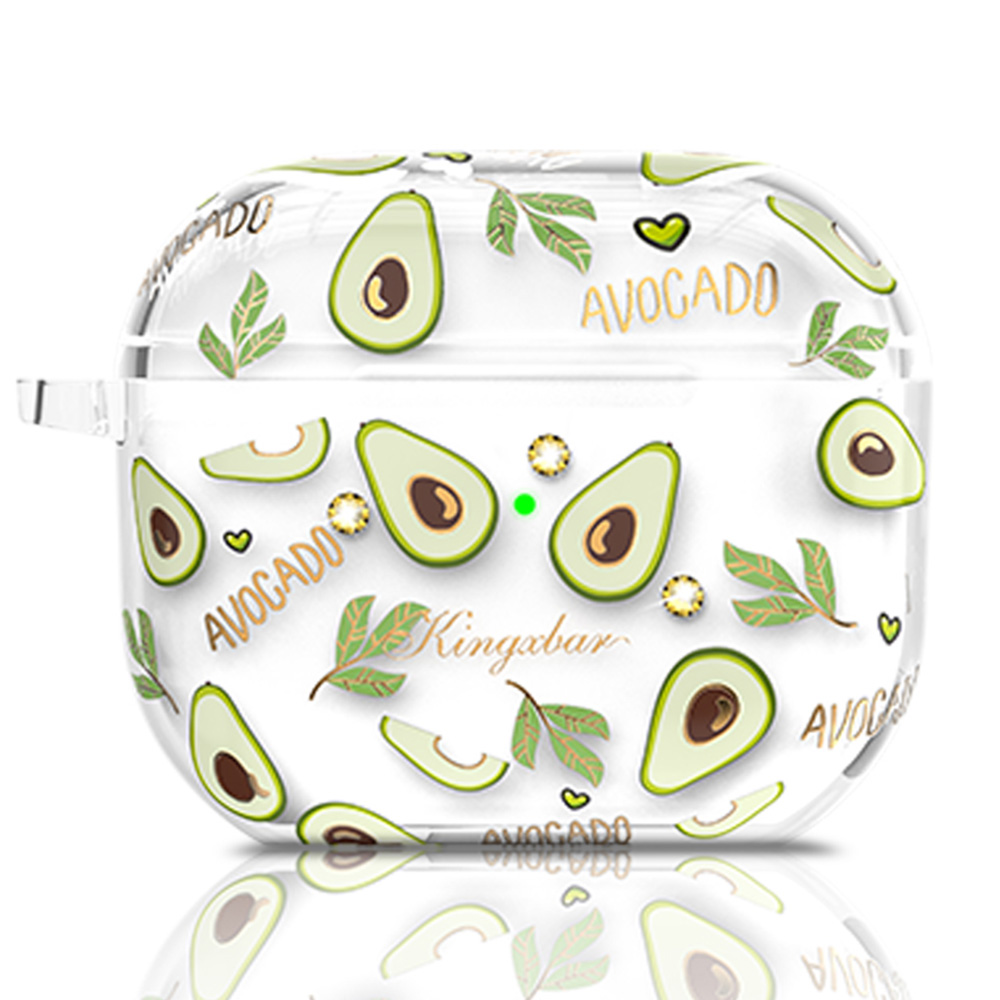 KINGXBAR Fresh Series Scratch-resistant TPU Earbuds Case Cover Portable Anti-drop Charging Case Protector with Keychain for Apple AirPods 3 - Avocado, AirPods 3
KINGXBAR Fresh Series Scratch-resistant TPU Earbuds Case Cover Portable Anti-drop Charging Case Protector with Keychain for Apple AirPods 3 - Avocado, AirPods 3