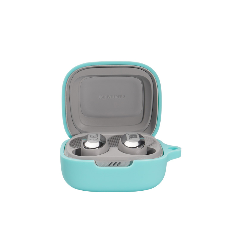 For JBL Live Free 2 Bluetooth Earbuds Silicone Case Anti-scratch Earphone Protective Cover with Buckle - Green
For JBL Live Free 2 Bluetooth Earbuds Silicone Case Anti-scratch Earphone Protective Cover with Buckle - Green