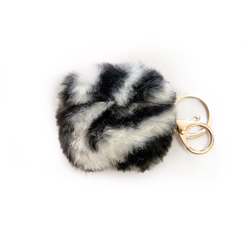 Shockproof Case for Apple AirPods 3 Charging Case Bluetooth Earbuds Cover Leopard Pattern Soft Fake Fur Protector with Buckle - Black / White Stripe, AirPods 3
Shockproof Case for Apple AirPods 3 Charging Case Bluetooth Earbuds Cover Leopard Pattern Soft Fake Fur Protector with Buckle - Black / White Stripe, AirPods 3