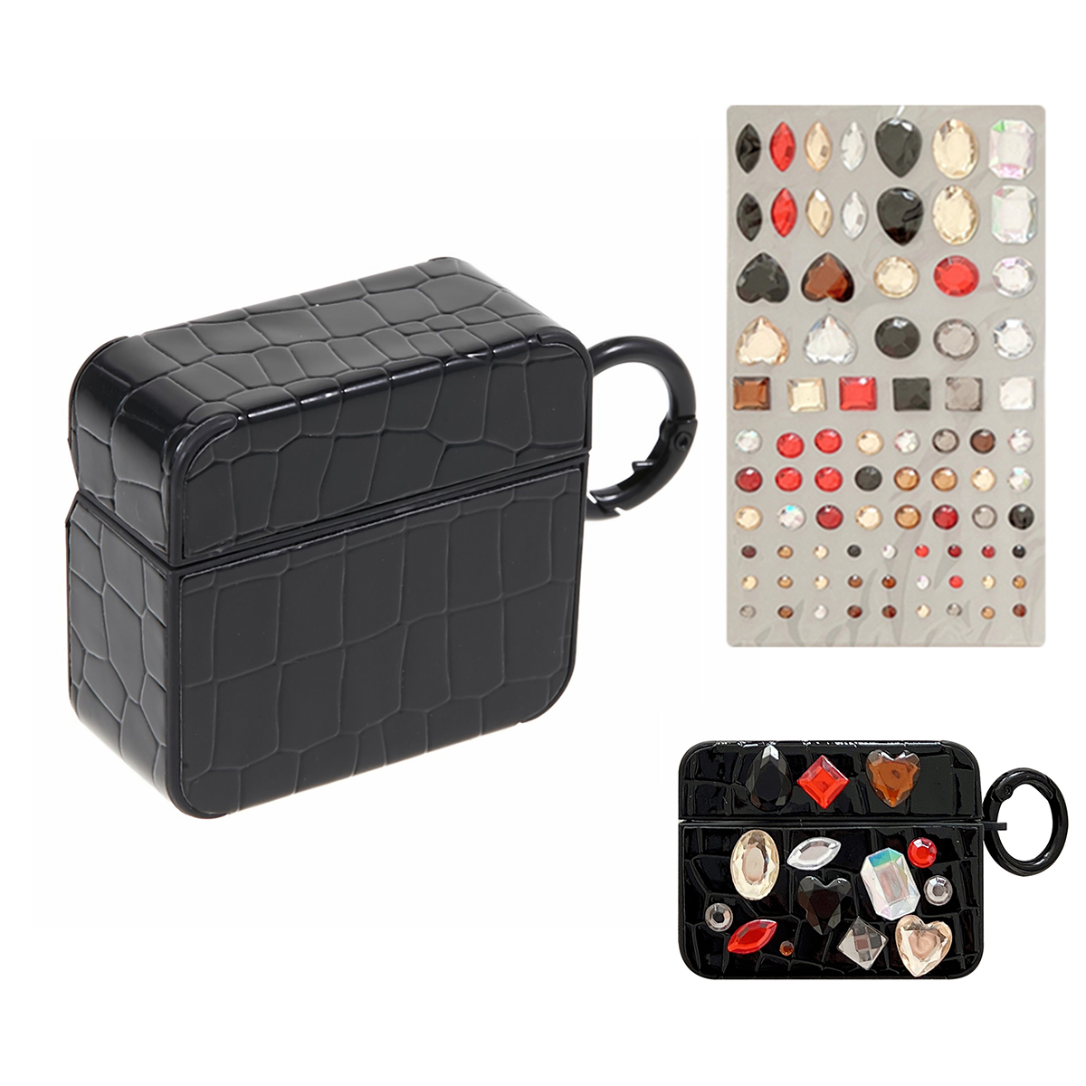 Hörerhülle Für Apple AirPods 3, Crocodile Textur Edelstein -docor Bluetooth Earbud TPU -abdeckung - Schwarz, AirPods 3
Hörerhülle Für Apple AirPods 3, Crocodile Textur Edelstein -docor Bluetooth Earbud TPU -abdeckung - Schwarz, AirPods 3