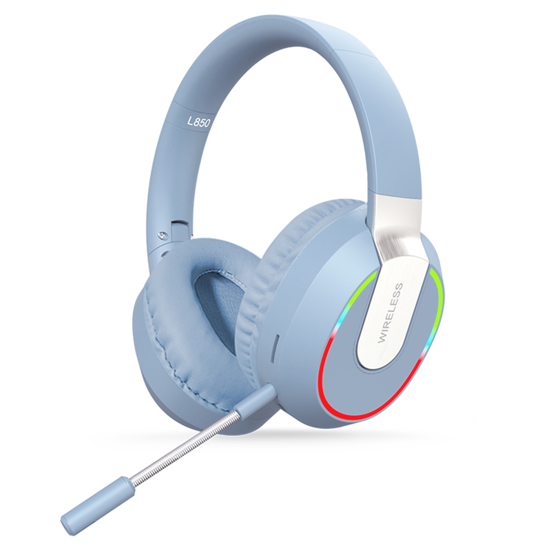 L850 Over-ear-wireless Bluetooth 5.1 Headset RGB Light E-sports-gaming-kopfhörer-support Tf-karte - Blau
L850 Over-ear-wireless Bluetooth 5.1 Headset RGB Light E-sports-gaming-kopfhörer-support Tf-karte - Blau
