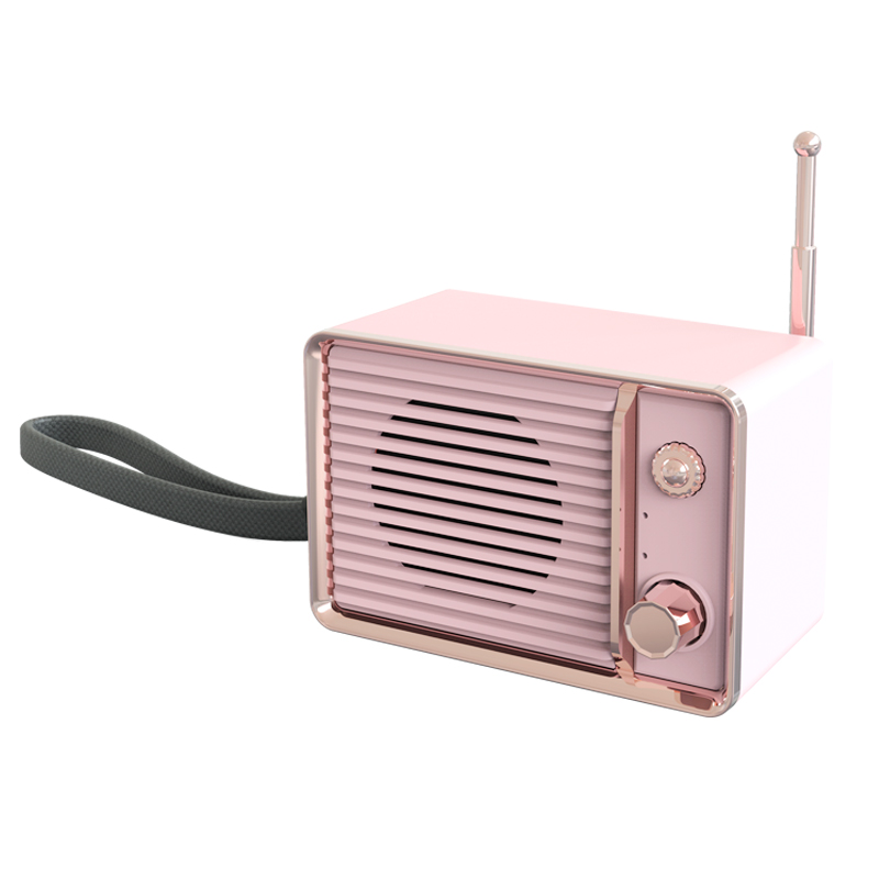 DW01 Retro TV Shape Mini Bluetooth 5.0 Speaker Music Player Support Handsfree Call - Pink, iPhone 12 mini
DW01 Retro TV Shape Mini Bluetooth 5.0 Speaker Music Player Support Handsfree Call - Pink, iPhone 12 mini