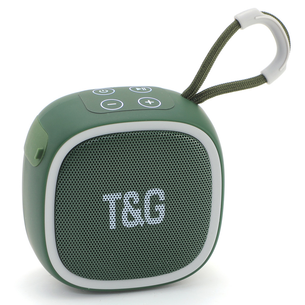 t & g TG659 Mini TWS Wireless Bluetooth -lautsprecher Subwoofer Outdoor Sport Stereo Audio FM Radio Support TF -karte - Grün
t & g TG659 Mini TWS Wireless Bluetooth -lautsprecher Subwoofer Outdoor Sport Stereo Audio FM Radio Support TF -karte - Grün
