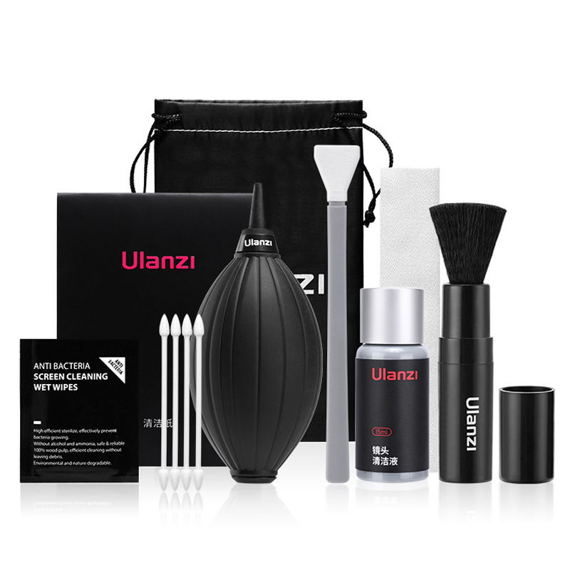Ulanzi 9 in 1 Kamera Reinigungskit Reinigungsbürste+luftgebläse+sensorreinigungsstift+15 ml Objektivreiniger
Ulanzi 9 in 1 Kamera Reinigungskit Reinigungsbürste+luftgebläse+sensorreinigungsstift+15 ml Objektivreiniger