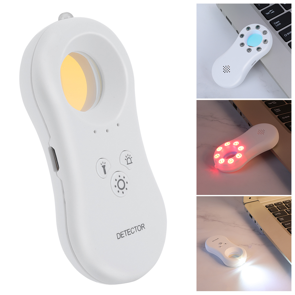 Wireless Camera Device Finder GSM Signal Detector Anti-Candid Privacy Security Protect Vibration Alarm - White
Wireless Camera Device Finder GSM Signal Detector Anti-Candid Privacy Security Protect Vibration Alarm - White