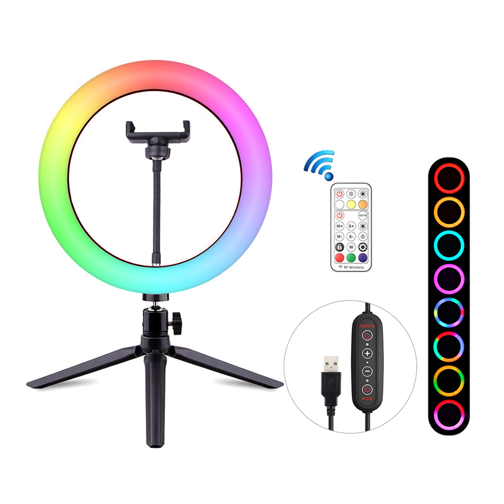 26 См RGB LED SELLE SELLE SIGLE LIGLE С Дистанционным Управлением Штатива Для Макияжа YouTube VK Tik Tok
26 См RGB LED SELLE SELLE SIGLE LIGLE С Дистанционным Управлением Штатива Для Макияжа YouTube VK Tik Tok