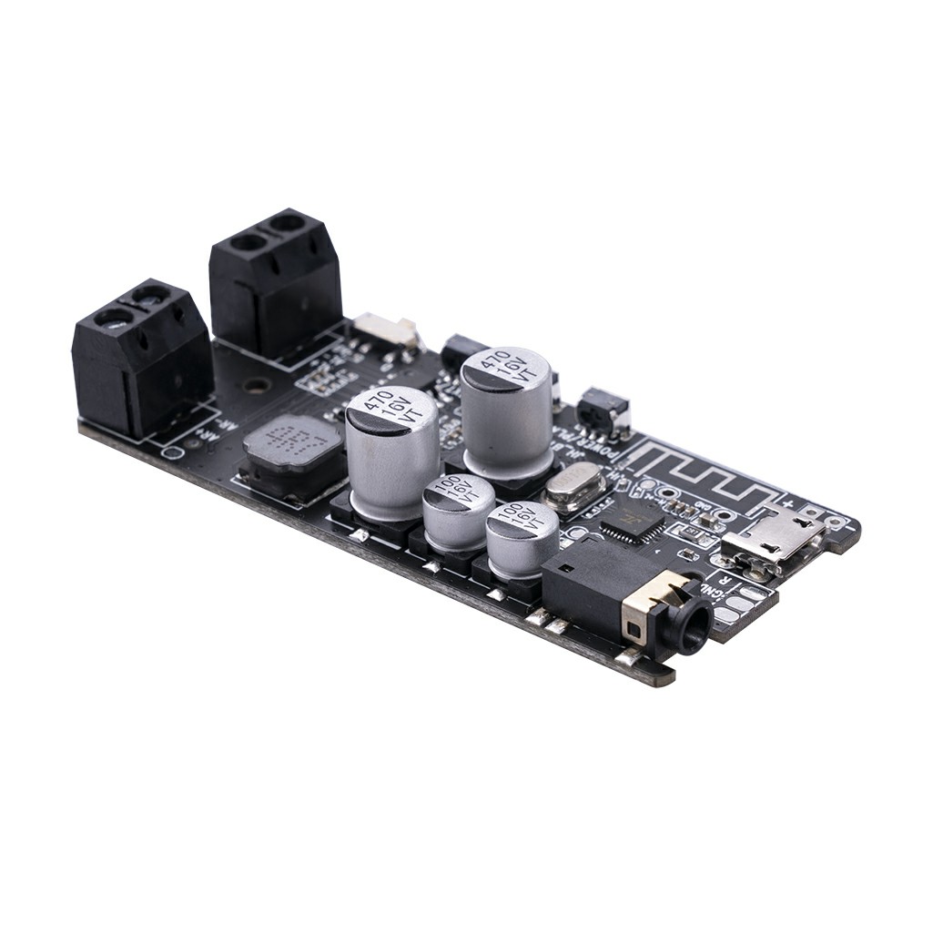 Bluetooth 5.0 Power Amplifier Board HiFi Stereo Wireless Music Player Module - Black
Bluetooth 5.0 Power Amplifier Board HiFi Stereo Wireless Music Player Module - Black