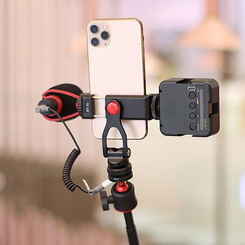 UUURIG 360 Градусов Вращающийся Держатель Телефона Зажим Vlogging Metal Clipple Clip С Двойной Головкой, Universal
UUURIG 360 Градусов Вращающийся Держатель Телефона Зажим Vlogging Metal Clipple Clip С Двойной Головкой, Universal