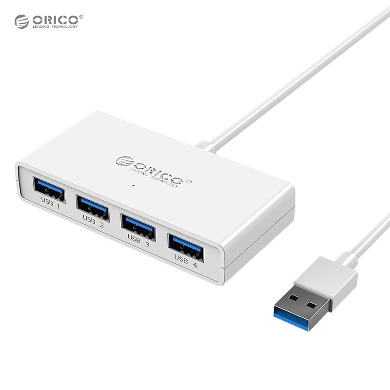 ORICO Mini OTG 4*USB 3.0 Erweiterter Hub Mit Micro USB -stromschnittstelle Für MacBook -laptop -computer - Weiß 
ORICO Mini OTG 4*USB 3.0 Erweiterter Hub Mit Micro USB -stromschnittstelle Für MacBook -laptop -computer - Weiß