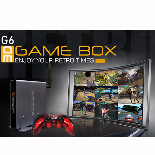 G6 Game Box Goldensk 3D Game Host AmlogicQuad Core ARM Cortex A9 @2GHz CPU Mali450 MP8 GPU 2323 Retro Game Console - EU Plug
G6 Game Box Goldensk 3D Game Host AmlogicQuad Core ARM Cortex A9 @2GHz CPU Mali450 MP8 GPU 2323 Retro Game Console - EU Plug
