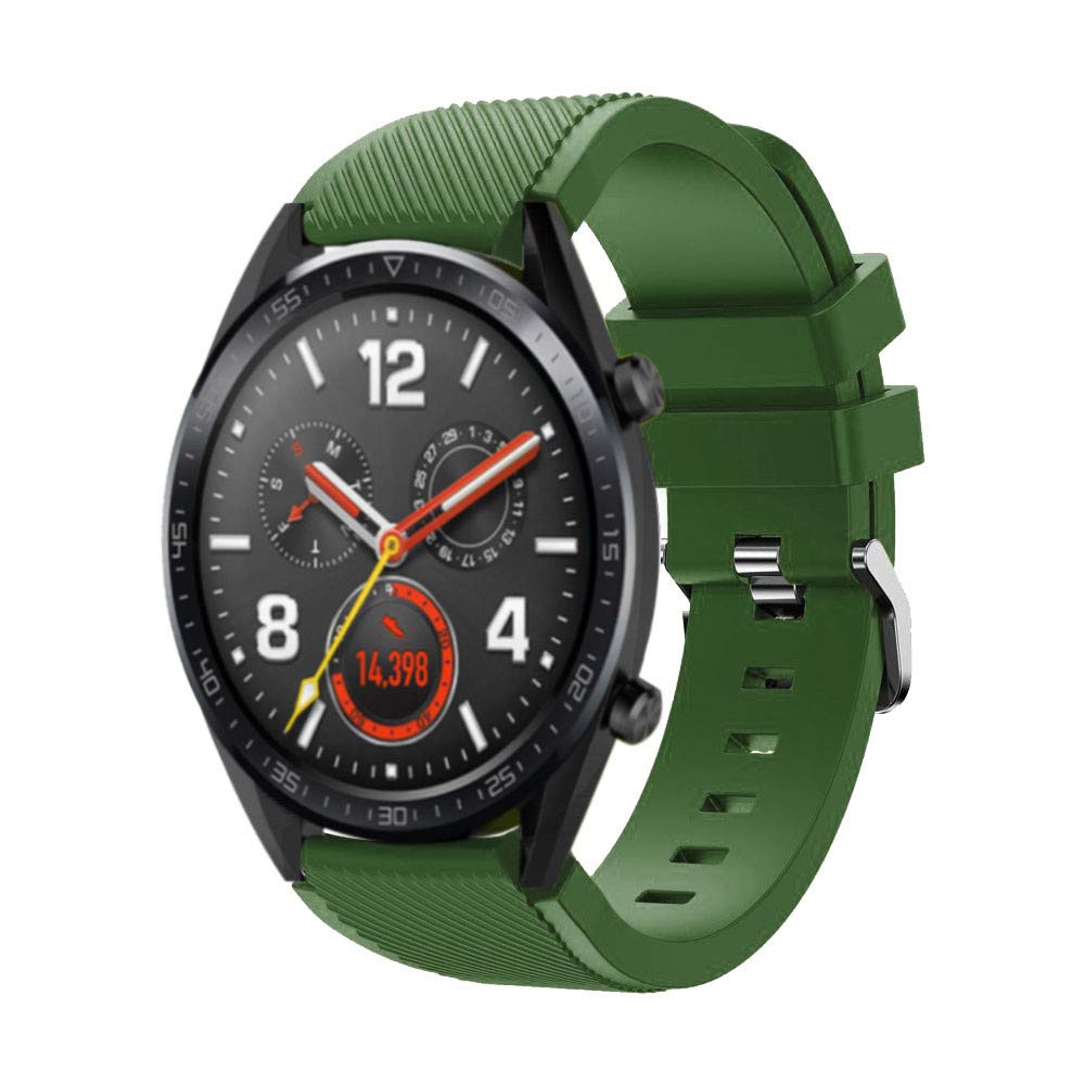 Для Huawei Watch GT/Honor Watch Magic 22 мм Twill Twill Texture Силиконовый Часовой Ремешок Замена Браслета - Армейский Зеленый, Huawei Watch GT
Для Huawei Watch GT/Honor Watch Magic 22 мм Twill Twill Texture Силиконовый Часовой Ремешок Замена Браслета - Армейский Зеленый, Huawei Watch GT