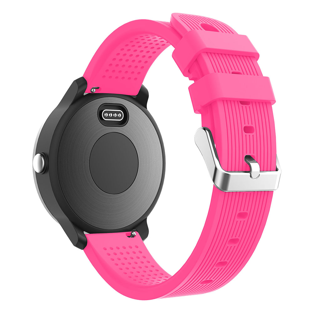 20mm Stripes Texture Silicone Watchband for Garmin Vivoactive 3 Adjustable Watch Strap Replacement - Rose, Garmin Vivoactive 3
20mm Stripes Texture Silicone Watchband for Garmin Vivoactive 3 Adjustable Watch Strap Replacement - Rose, Garmin Vivoactive 3
