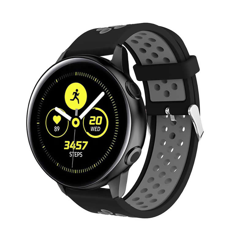 Two-color TPU Watch Band Replacement for Samsung Galaxy Watch Active - Black / Grey, Galaxy Watch Active
Two-color TPU Watch Band Replacement for Samsung Galaxy Watch Active - Black / Grey, Galaxy Watch Active