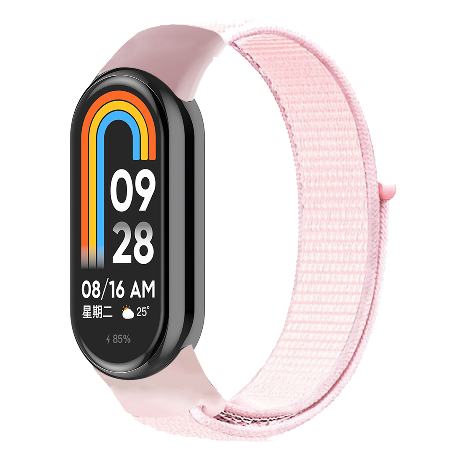 Für Das Xiaomi Smart Band 8 Soft Nylon Watch Band Verstellbarer Sportgelenksgurt - Perlrosa, Xiaomi Smart Band 8
Für Das Xiaomi Smart Band 8 Soft Nylon Watch Band Verstellbarer Sportgelenksgurt - Perlrosa, Xiaomi Smart Band 8