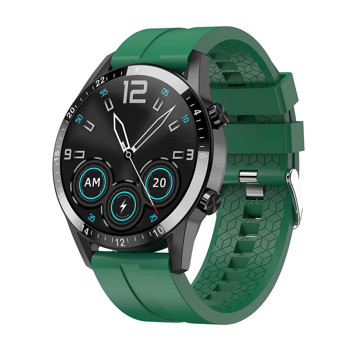 GY20 1,3-дюймовый Круглый Экран Bluetooth Smart Watch С Мониторингом Артериального Давления В Сердце - Зеленый
GY20 1,3-дюймовый Круглый Экран Bluetooth Smart Watch С Мониторингом Артериального Давления В Сердце - Зеленый