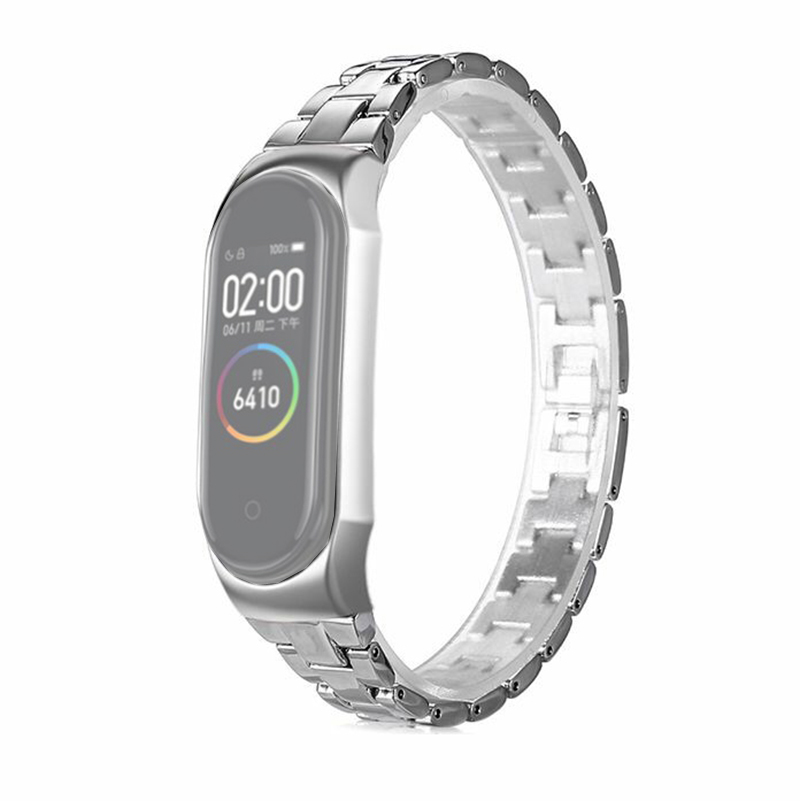 Stainless Steel Watch Band Strap for Xiaomi Mi Band 3/Smart Band 4, Xiaomi Mi Band 3
Stainless Steel Watch Band Strap for Xiaomi Mi Band 3/Smart Band 4, Xiaomi Mi Band 3