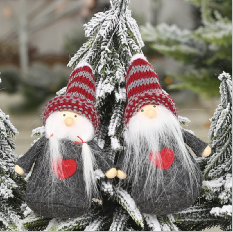 2PCS/Set Old Man and Child Doll Decor Pendants Christmas Tree Hanging Ornaments - Grey / Old Man
2PCS/Set Old Man and Child Doll Decor Pendants Christmas Tree Hanging Ornaments - Grey / Old Man