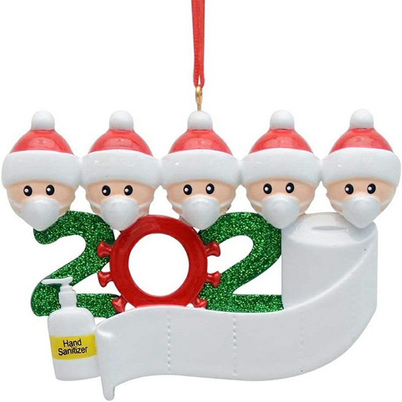 Christmas Tree Pendant 2020 Personalized Survivor Family Doll Face Mask Christmas Ornament - Family of five
Christmas Tree Pendant 2020 Personalized Survivor Family Doll Face Mask Christmas Ornament - Family of five
