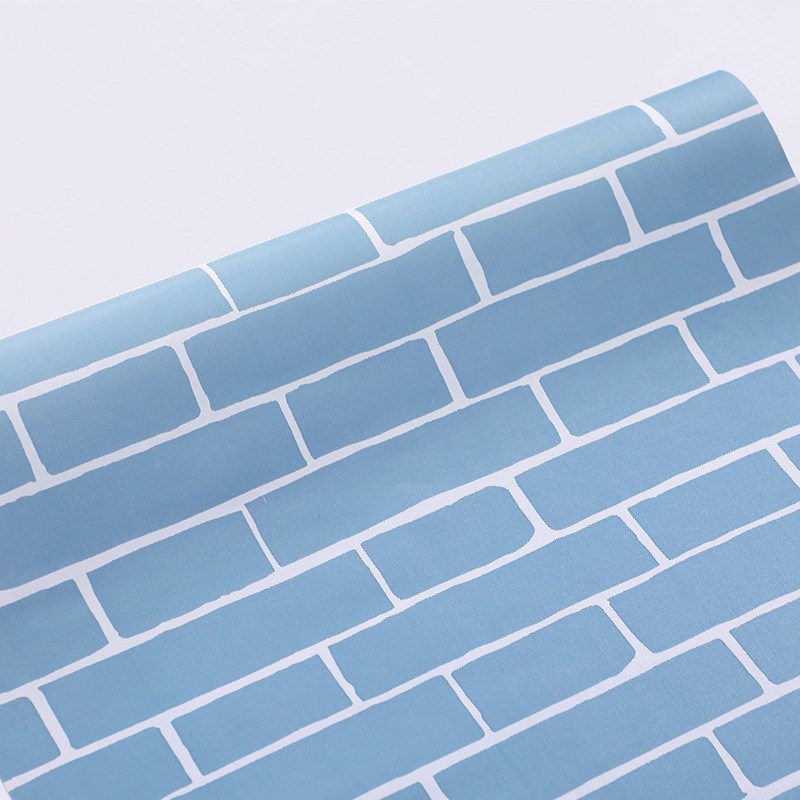 45cm*10m Brick Wallpaper Self-Adhesive Brick Textured Wallpaper Film for Room Decor - Blue
45cm*10m Brick Wallpaper Self-Adhesive Brick Textured Wallpaper Film for Room Decor - Blue