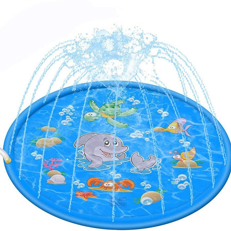 150cm Summer Swimming Paddling Spray Pool Play Pad Sprinkler Water Spray Mat Children Water Spray Toy
150cm Summer Swimming Paddling Spray Pool Play Pad Sprinkler Water Spray Mat Children Water Spray Toy