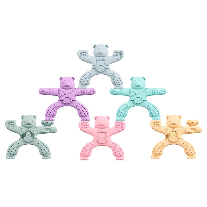 6 Teile / Satz Baby Stapel Spielzeug Silikon Bausteine Weiches Beißringspielzeug Fütterung Entwöhnendes Spielzeug (ohne FDA-Zertifikat)
6 Teile / Satz Baby Stapel Spielzeug Silikon Bausteine Weiches Beißringspielzeug Fütterung Entwöhnendes Spielzeug (ohne FDA-Zertifikat)