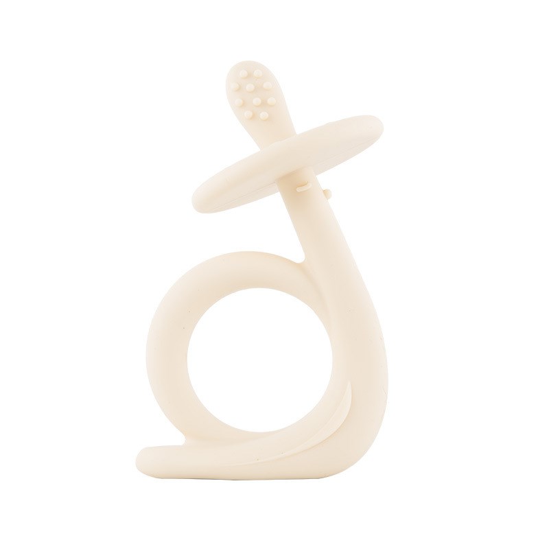Silikonschnecke Baby Kaubare Beißring Für Zähne Beginnend & Eruptionszeit (ohne FDA-Zertifikat) - Khaki
Silikonschnecke Baby Kaubare Beißring Für Zähne Beginnend & Eruptionszeit (ohne FDA-Zertifikat) - Khaki