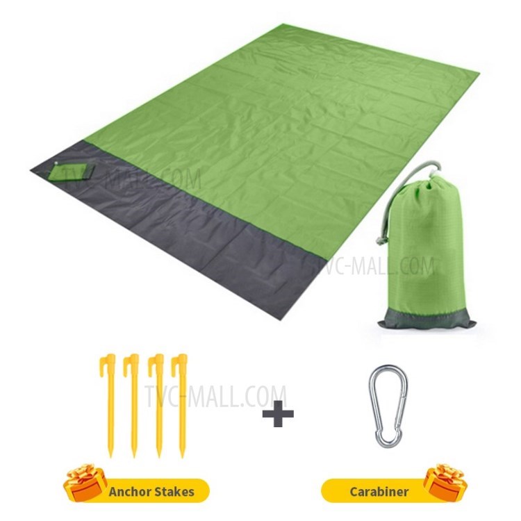 145 * 200 Cm Picknickmatte Outdoor Camping Wandern Wasserdichte Stranddecke Pad - Grün + Grau
145 * 200 Cm Picknickmatte Outdoor Camping Wandern Wasserdichte Stranddecke Pad - Grün + Grau