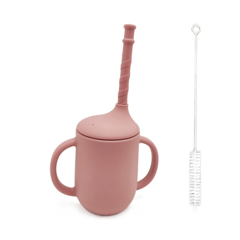 Silikon Kleinkind Sippy Cup Mit Stroh Silicon Trainingstasse (ohne FDA -zertifikat) - Stil C
Silikon Kleinkind Sippy Cup Mit Stroh Silicon Trainingstasse (ohne FDA -zertifikat) - Stil C