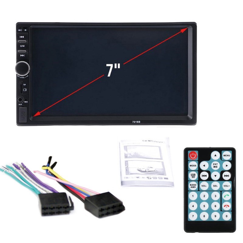 7 Zoll Touchscreen 2 Din Auto Radio MP5 Video Musik Player FM Bluetooth Multimedia Player Für Ios Android
7 Zoll Touchscreen 2 Din Auto Radio MP5 Video Musik Player FM Bluetooth Multimedia Player Für Ios Android