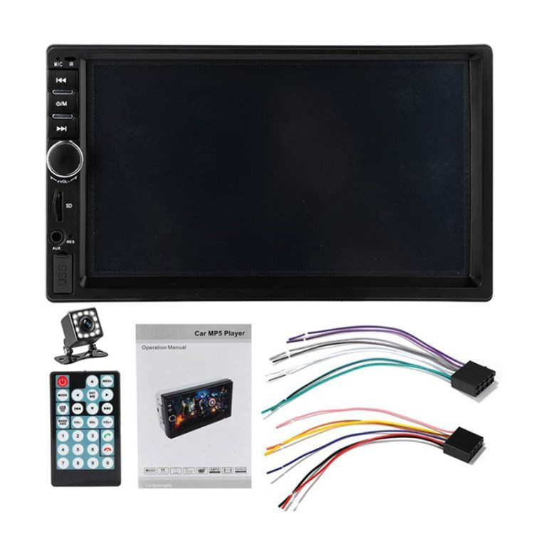 7 Zoll Touchscreen 2 Din Auto FM Radio Bluetooth Video Music MP5 Player Mit Rückfahrkamera
7 Zoll Touchscreen 2 Din Auto FM Radio Bluetooth Video Music MP5 Player Mit Rückfahrkamera