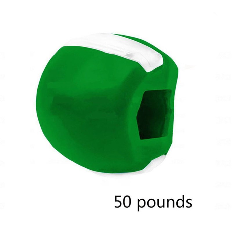N Go Mouth Jawline Jaw Muscle Exerciser Chew Ball Chew Bite Breaker Face Masseter Men Facial Pop - Green/50 Pounds
N Go Mouth Jawline Jaw Muscle Exerciser Chew Ball Chew Bite Breaker Face Masseter Men Facial Pop - Green/50 Pounds