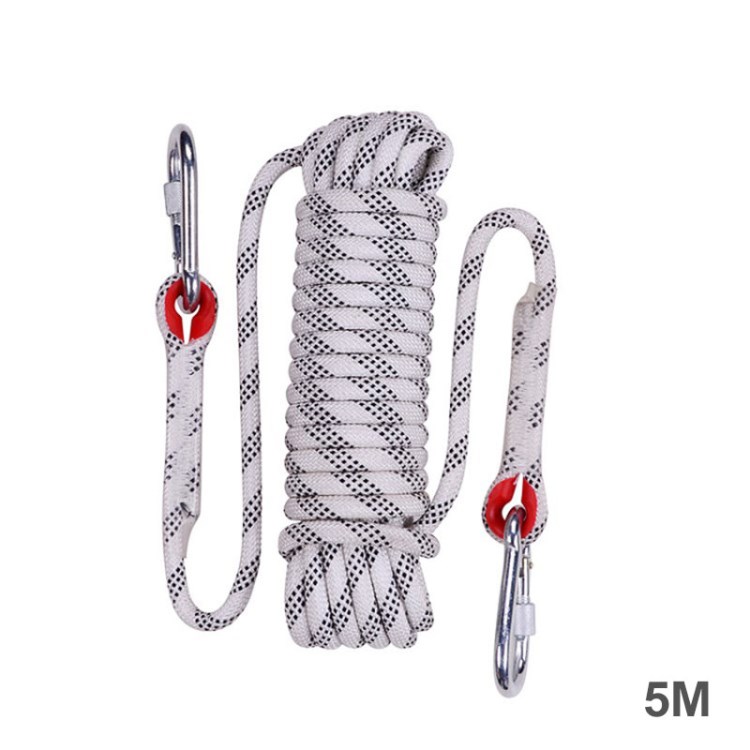 5 m x 10 mm Outdoor -kletterseil Statische Rock -trainingsseil Für Escape Seil Feuerrettung Fallte - Weiß
5 m x 10 mm Outdoor -kletterseil Statische Rock -trainingsseil Für Escape Seil Feuerrettung Fallte - Weiß