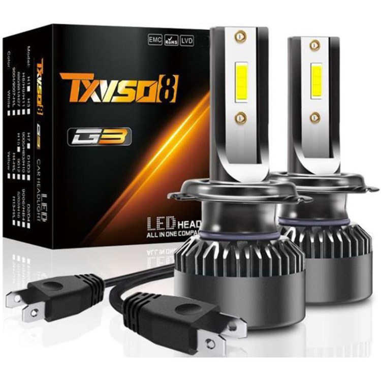 TXVSO8 G3 2pcs LED -scheinwerferbirnen 10000LM 6000K H7 LED -led -auto Halogen -glühbirne Ersatz
TXVSO8 G3 2pcs LED -scheinwerferbirnen 10000LM 6000K H7 LED -led -auto Halogen -glühbirne Ersatz