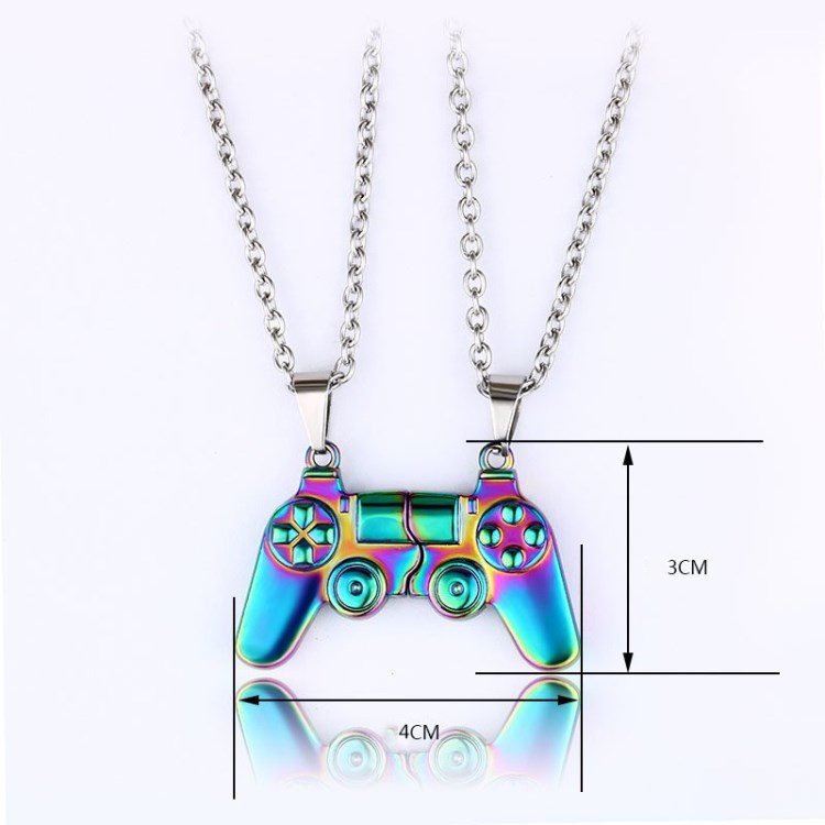 Magnetischer Spielcontroller Halskette Paar Game Pad Matching Konsole Anhänger Für Freunde Valentines Geschenke Liebhaber - Stil D
Magnetischer Spielcontroller Halskette Paar Game Pad Matching Konsole Anhänger Für Freunde Valentines Geschenke Liebhaber - Stil D
