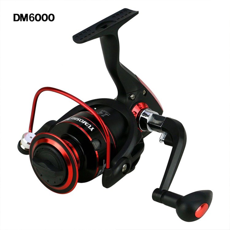 Yumoshi Fishing Reel DM1000-7000 Spulen Spinnrolle Ultra Glatt Kraftvoll Drehende Fischerei-rolle - DM6000
Yumoshi Fishing Reel DM1000-7000 Spulen Spinnrolle Ultra Glatt Kraftvoll Drehende Fischerei-rolle - DM6000