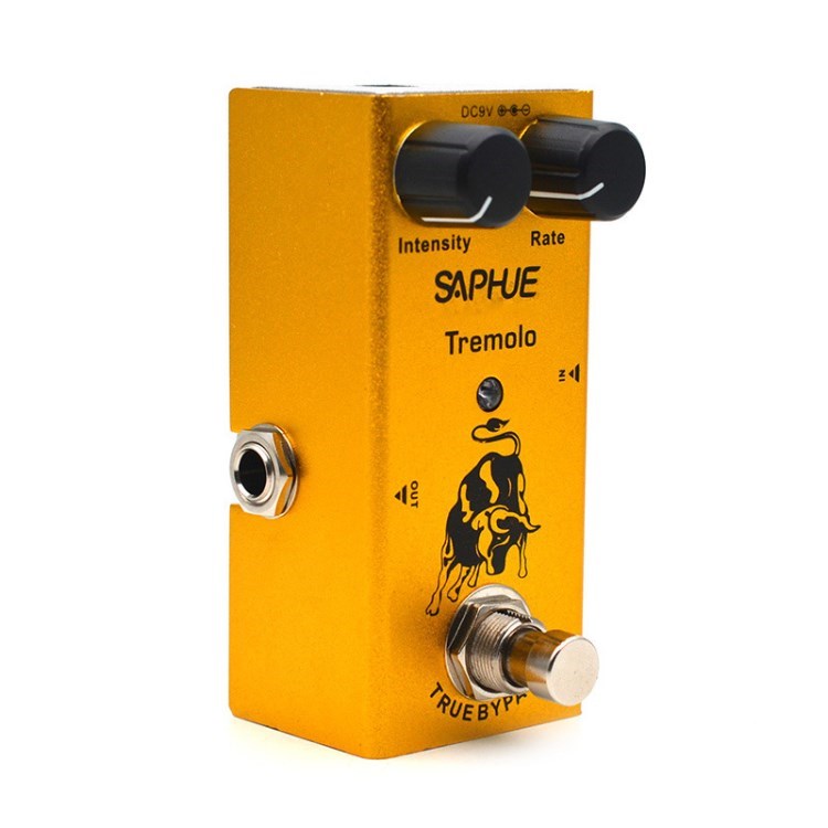 Saphue 9V Mini e -gitarren -pedal -effektor -gitarren -musikinstrumentenzubehör (kein Power -adapter) - Tremolo
Saphue 9V Mini e -gitarren -pedal -effektor -gitarren -musikinstrumentenzubehör (kein Power -adapter) - Tremolo